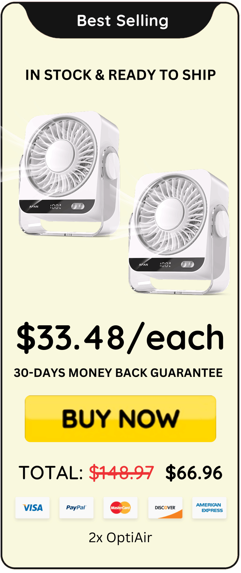 Optiair offer price 